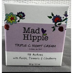 Mad Hippie Triple C Night Cream 60g 2.1oz with Reishi, Turmeric, Cloudberry NEW